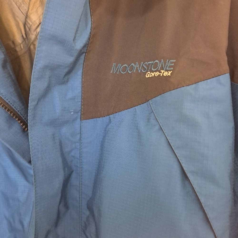 Men's Blue Mmonstone Gortex Jacket - Picture 3 of 4